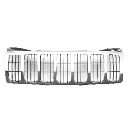 Grille Assembly Chrome CAPA for Jeep Grand Cherokee 2005–2007