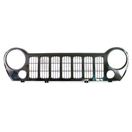 Grille Assembly Black w/Fog Lamps for Jeep Liberty Sport Sport 65 Aniversario Sport Edicion Especial 2005–2007