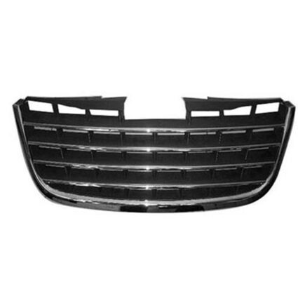Grille Center w/Chrome Assembly for Chrysler Town & Country 2008–2010