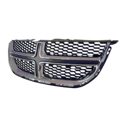 Grille Assembly Chrome/Black for Dodge Grand Caravan 2011–2020