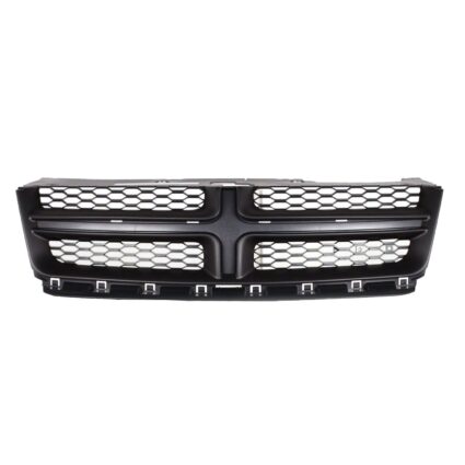 Grille Assembly w/o Chrome w/Fog Lamps CAPA for Dodge Avenger 2011–2014