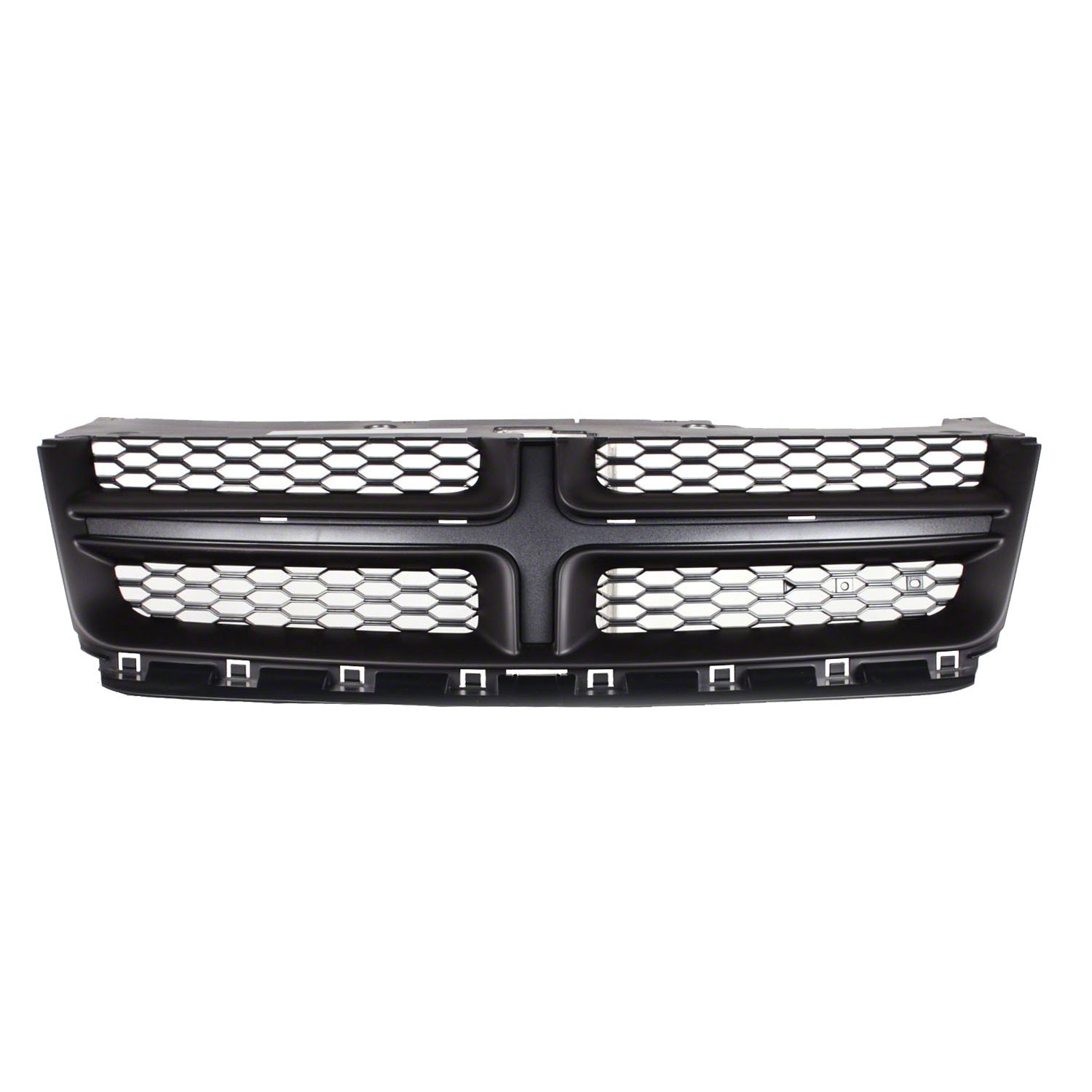Grille Assembly w/o Chrome w/Fog Lamps CAPA for Dodge Avenger 2011–2014