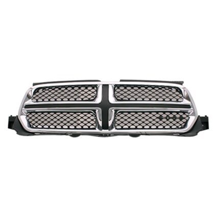 Grille Assembly Chrome w/Accent Color CAPA for Dodge Durango 2011–2013