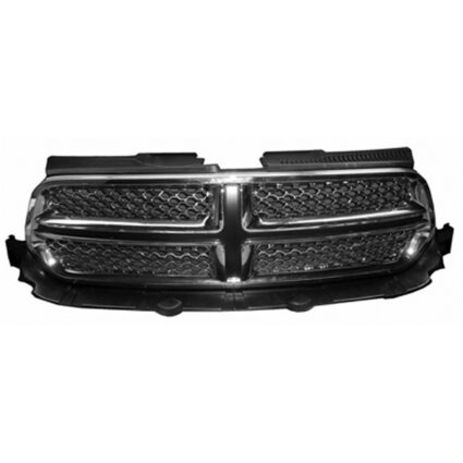 Grille Assembly Chrome w/o Accent Color for Dodge Durango 2011–2013