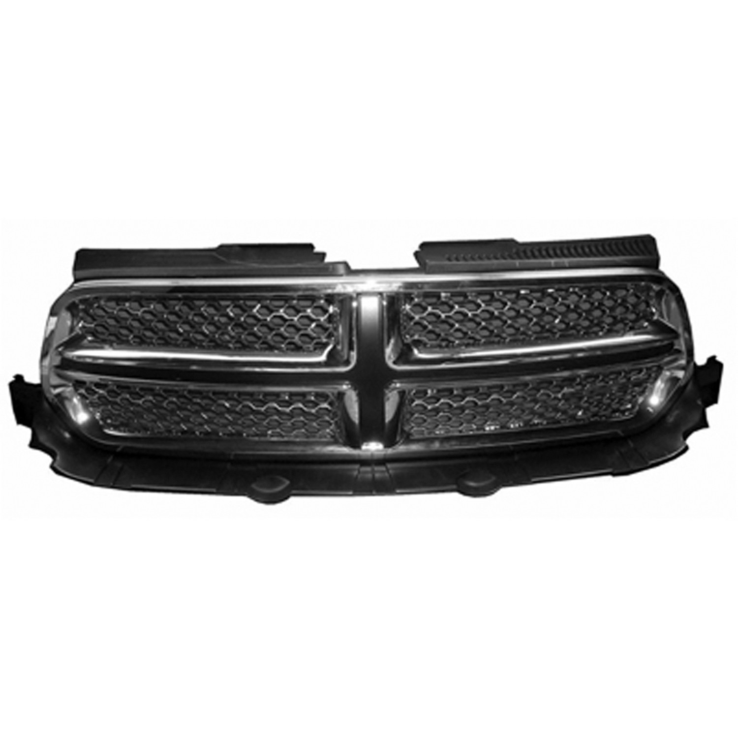 Grille Assembly Chrome w/o Accent Color for Dodge Durango 2011–2013