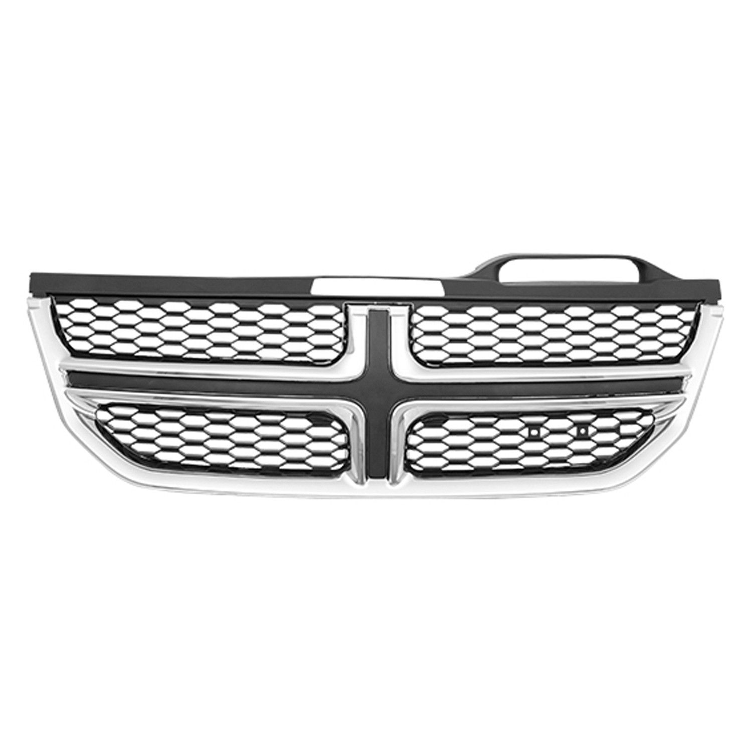 Grille Assembly w/o Fog Lamps CAPA for Dodge Journey 2011–2020