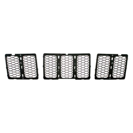 Grille Assembly Honeycomb Style Chrome/Chrome for Jeep Grand Cherokee 2014–2016