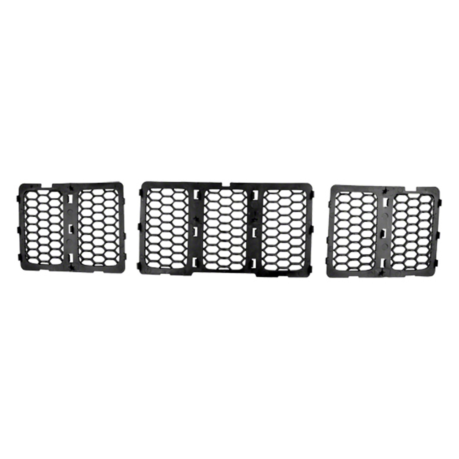 Grille Assembly Honeycomb Style Chrome/PTM CAPA for Jeep Grand Cherokee 2014–2016