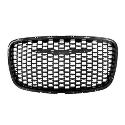 Grille Assembly Black Chrome for Chrysler 300 2015–2023