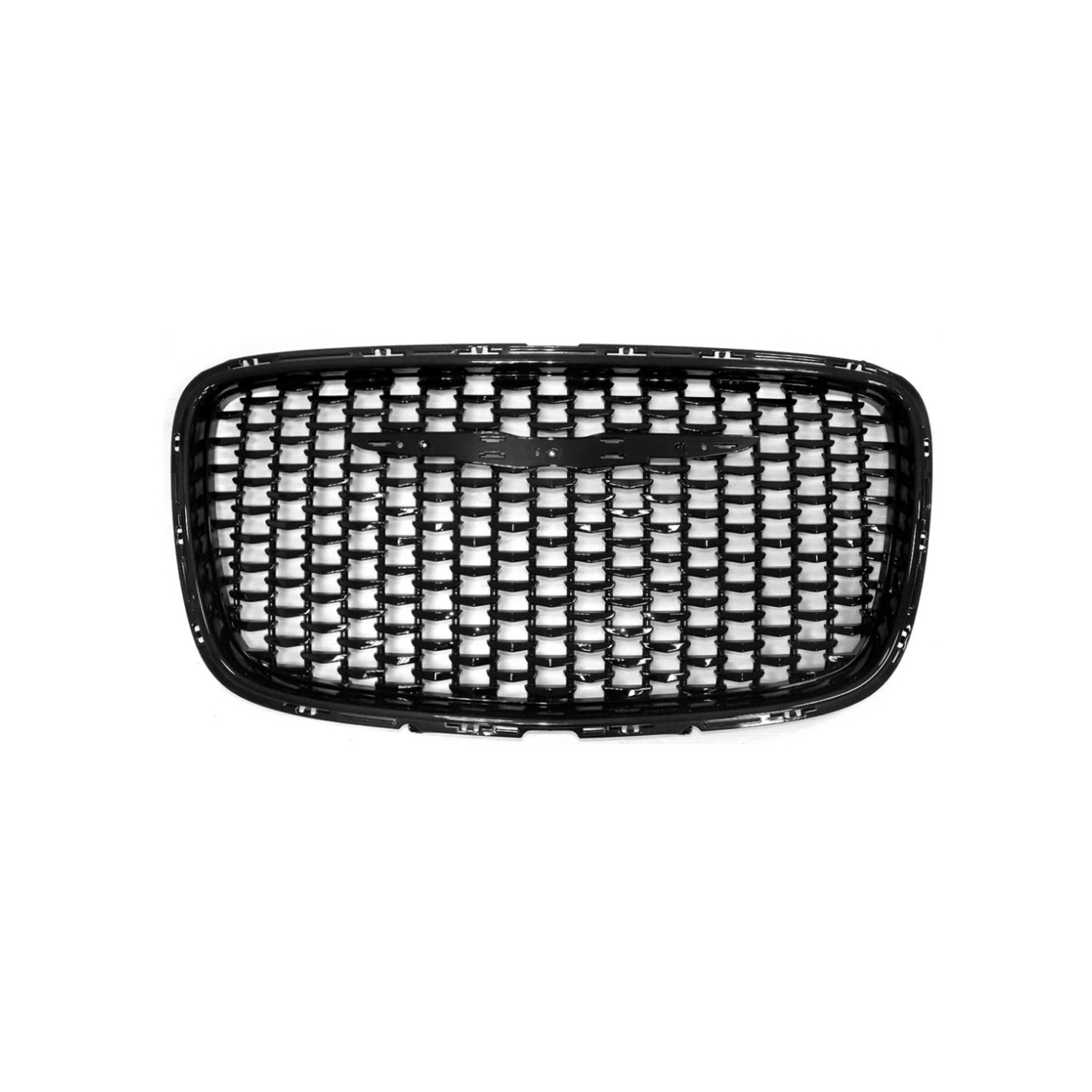Grille Assembly Black Chrome CAPA for Chrysler 300 2015–2023