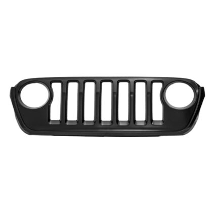 Grille Assembly w/o Chrome Trim Body Color Grille CAPA for Jeep Wrangler 2018–2023