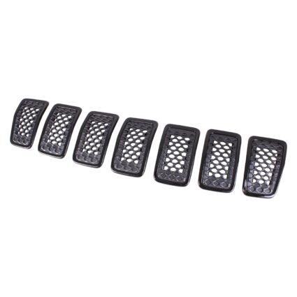 Grille Assembly Dark Gray CAPA for Jeep Cherokee Limited Sport Latitude North Overland Latitude Plus 2019–2022
