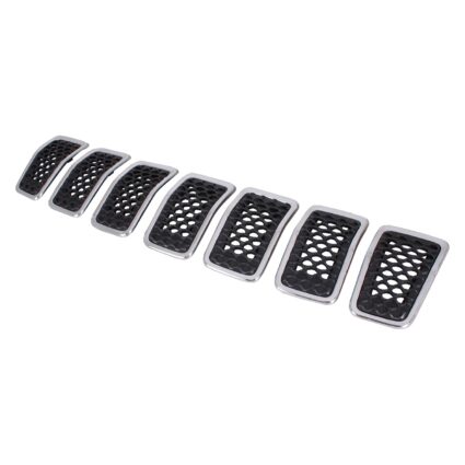 Grille Assembly Chrome CAPA for Jeep Cherokee Limited Sport Latitude North Overland Latitude Plus 2019–2022