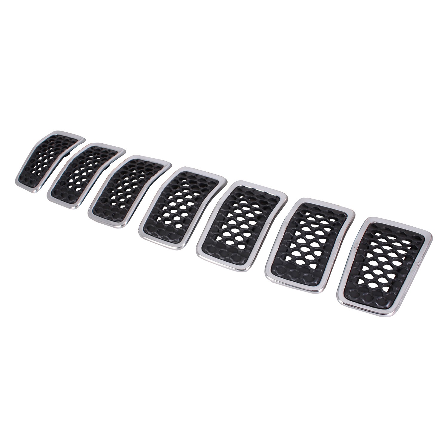 Grille Assembly Chrome CAPA for Jeep Cherokee Limited Sport Latitude North Overland Latitude Plus 2019–2022