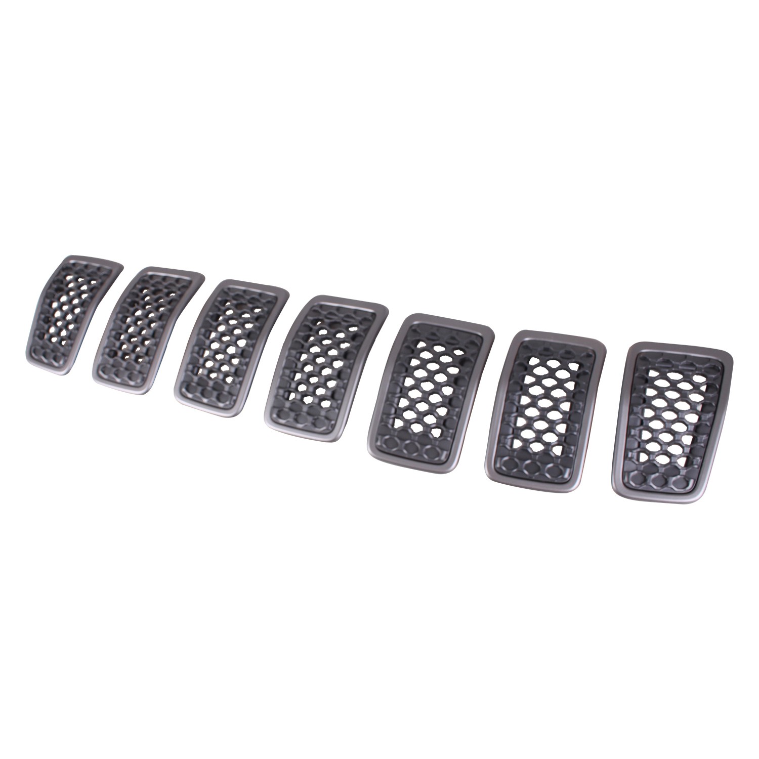 Grille Assembly CAPA for Jeep Cherokee Trailhawk Trailhawk Elite 2019–2023