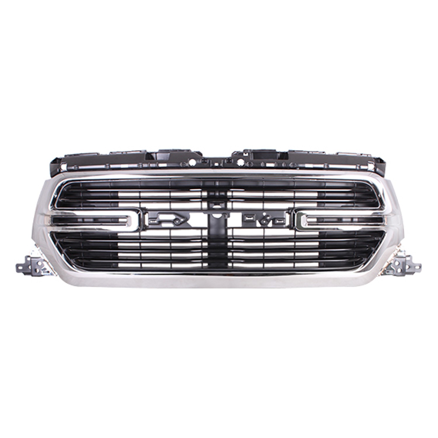 Grille Assembly w/Surround View Camera Black Chrome for Ram 1500 Laramie Big Horn Laramie Longhorn Laramie Sport 2019–2022