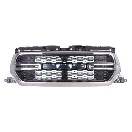 Grille Assembly w/o Surround View Chrome CAPA for Ram 1500 2019–2024
