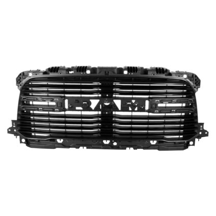Grille Assembly Gloss Black CAPA for Ram 2500 3500 5500 4500