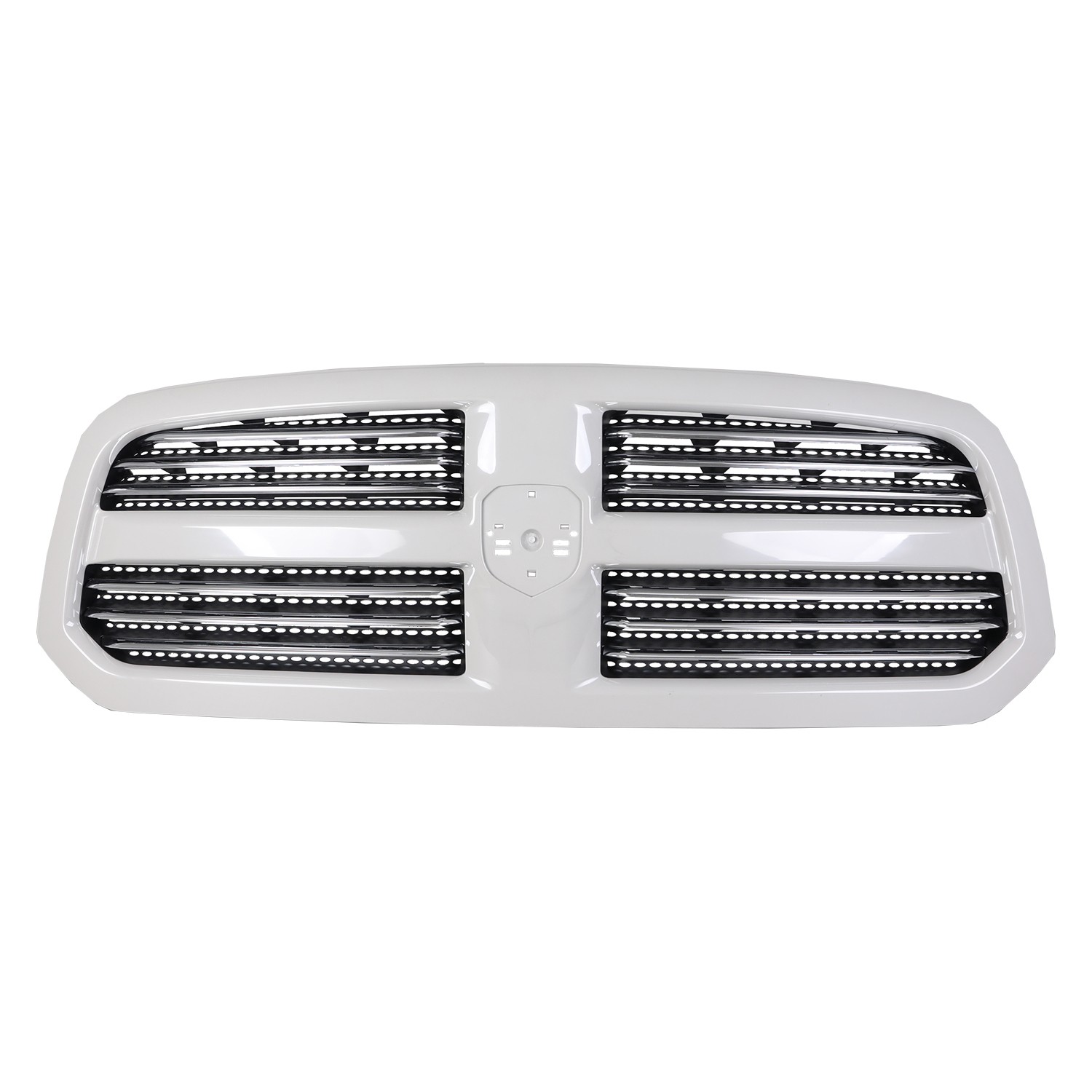 Grille Assembly Gloss Black/Satin Chrome Xhairs CAPA for Ram 1500 Sport Tradesman R/T 2013–2019