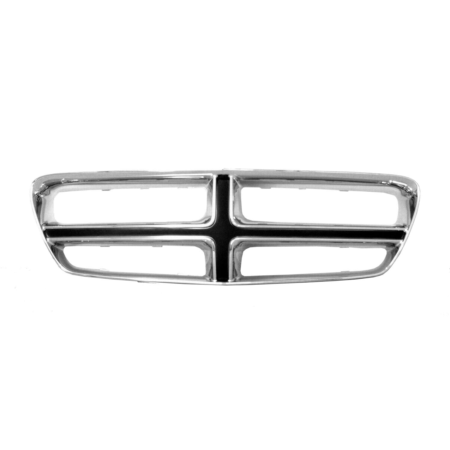 Grille Molding w/Chrome Black for Dodge Charger R/T SXT SXT Plus SE 2011–2014