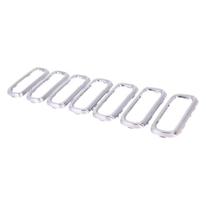 Grille Molding Standard Edition Grille Insert CAPA for Jeep Renegade Limited Sport Latitude North 2015–2018