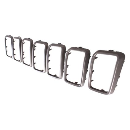 Grille Molding Trim Ring Kit CAPA for Jeep Grand Cherokee 2017–2019
