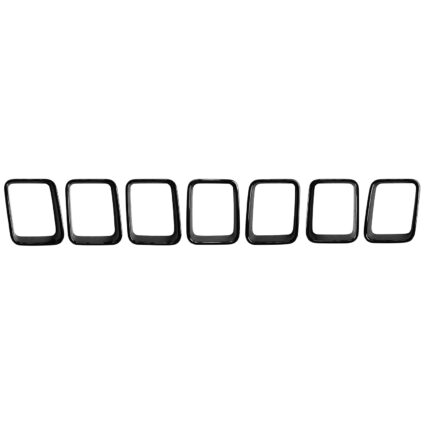 Grille Molding Grille Trim Rings Set for Jeep Grand Cherokee SRT 2017–2021