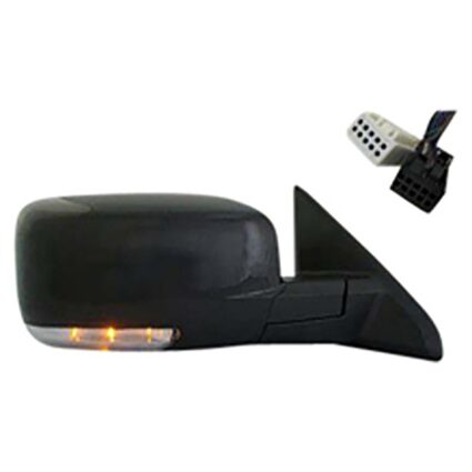 Door Mirror Assembly Left Heated w/Signal Lamp w/Puddle Lamp for Dodge Ram 1500 2009