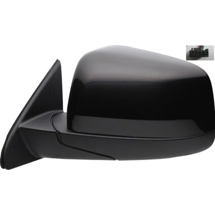Door Mirror Assembly Left w/o Blind Spot Detection for Jeep Grand Cherokee Limited Laredo Overland Laredo E Laredo X Overland Summit 2011–2017