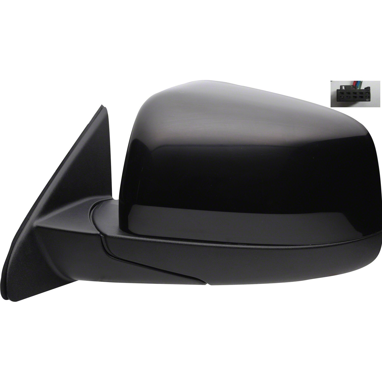 Door Mirror Assembly Left w/o Blind Spot Detection for Jeep Grand Cherokee Limited Laredo Overland Laredo E Laredo X Overland Summit 2011–2017