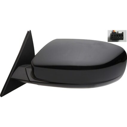 Door Mirror Assembly Left Power w/o Auto Dimming w/o Signal Lamp for Dodge Charger 2011–2015