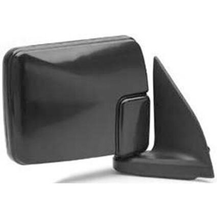 Door Mirror Assembly Right Sail Mounted 6×9 Inch Sail Mount Foldaway Black for Dodge Ram 50 Mitsubishi Mighty Max