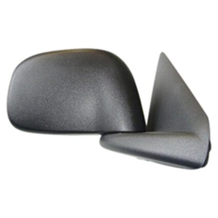 Door Mirror Assembly Right Manual w/o Towing Pkg Black for Dodge Ram 1500 Ram 2500 Ram 3500