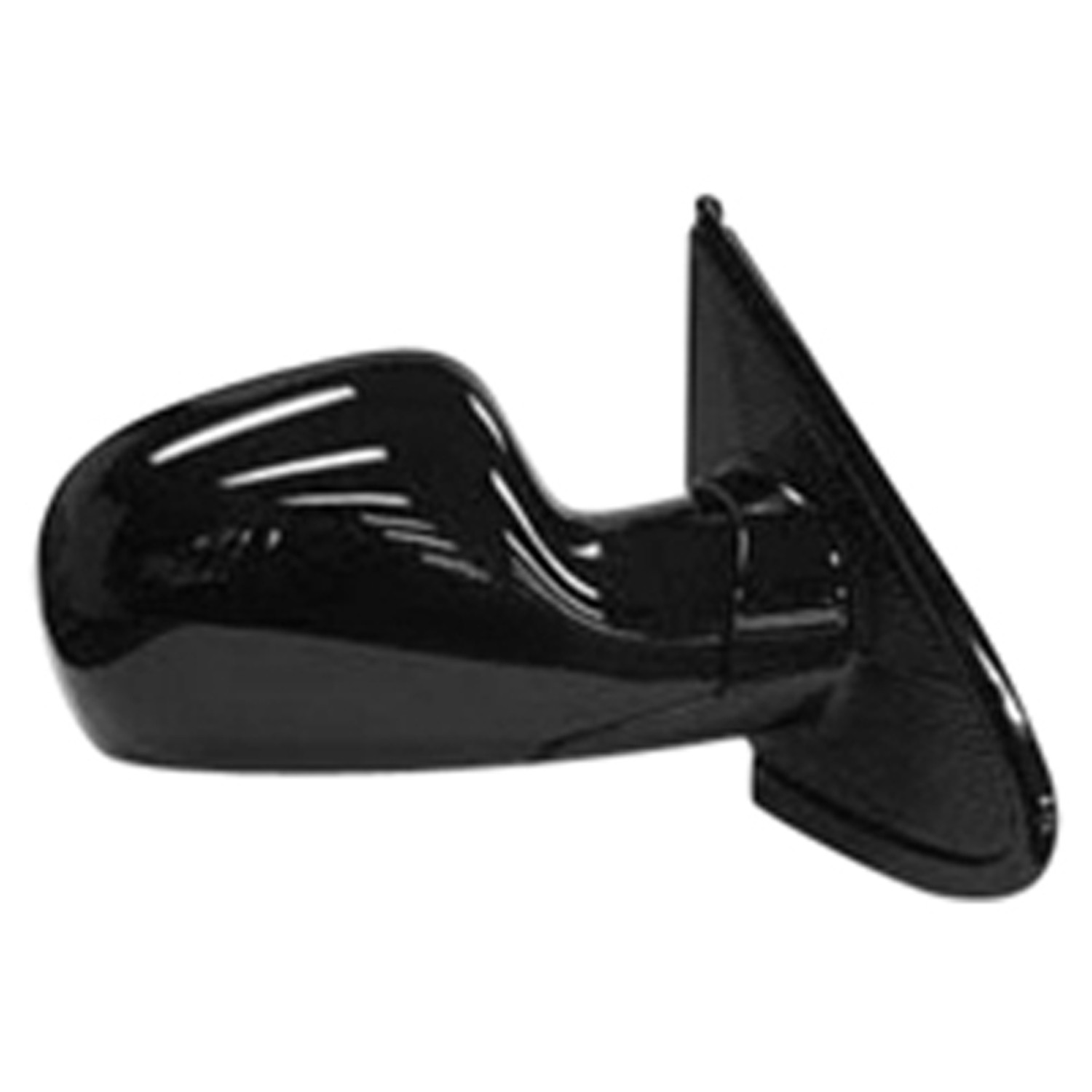 Door Mirror Assembly Right Manual Black for Chrysler Town & Country Voyager Dodge Caravan
