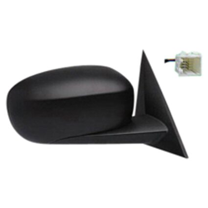 Door Mirror Assembly Right Power w/o Heat Non-Folding Textured Black for Dodge Charger 2006–2010