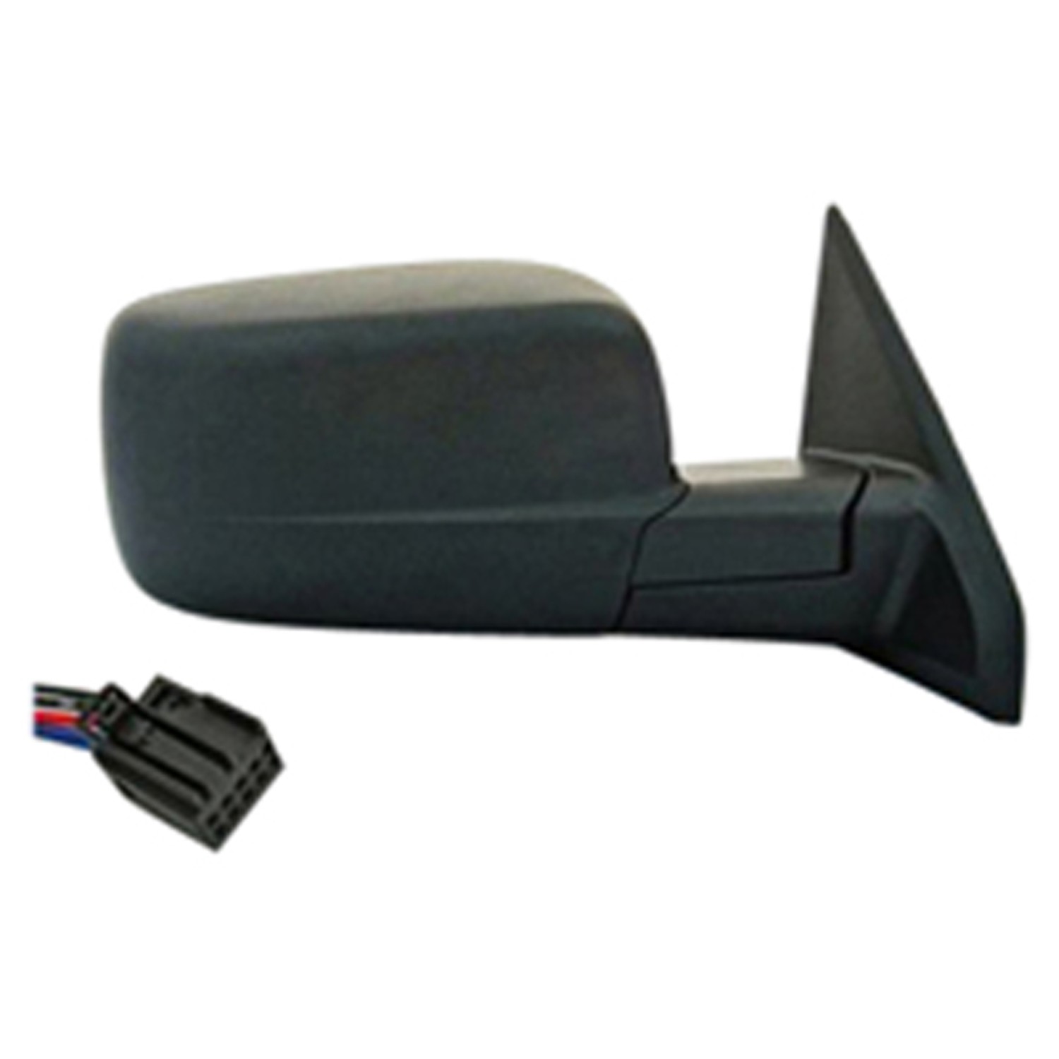 Door Mirror Assembly Right Power Heated Black (Code GT6) for Dodge Ram 2500 Ram 1500 Ram 1500 2500