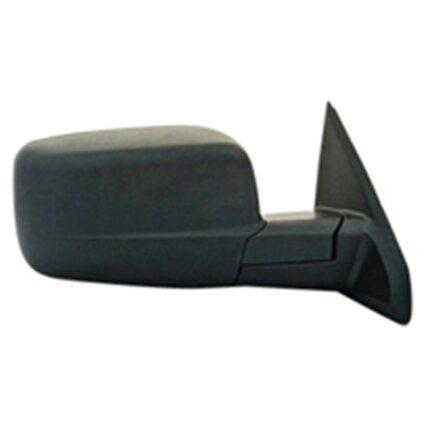 Door Mirror Assembly Right Manual w/o Towing Textured Black for Dodge Ram 2500 Ram 1500 Ram 1500 2500