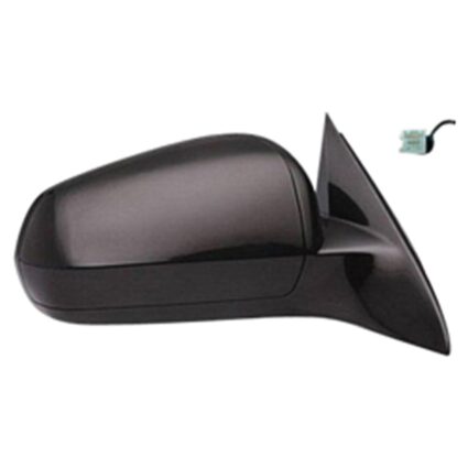 Door Mirror Assembly Right Power w/o Fold-Away Design Flat Black for Chrysler Sebring Sedan 2007–2010