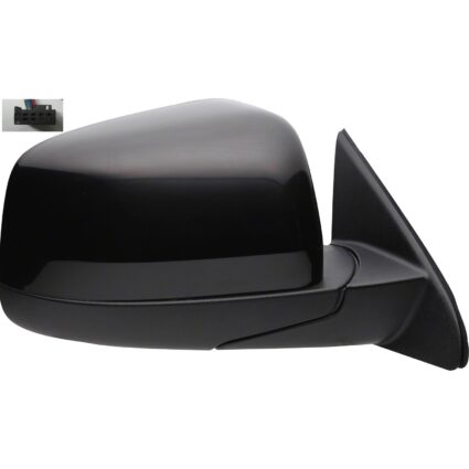 Door Mirror Assembly Right w/o Blind Spot Detection for Jeep Grand Cherokee Limited Laredo Overland Laredo E Laredo X Overland Summit 2011–2015