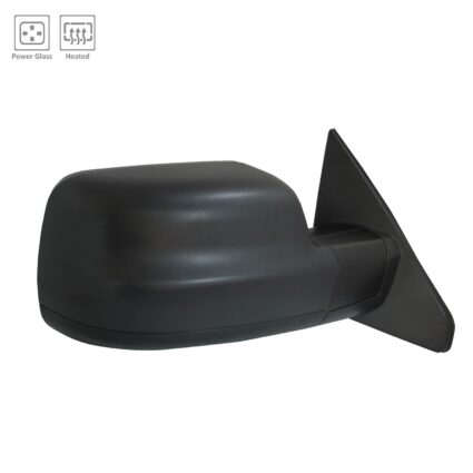 Door Mirror Right Standard Type Black for Ram 1500 2019–2024