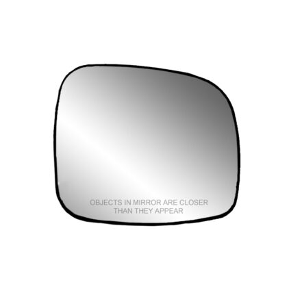 Door Mirror Glass Right w/o Blind Spot Detection Heated Convex for Chrysler Town & Country Dodge Grand Caravan