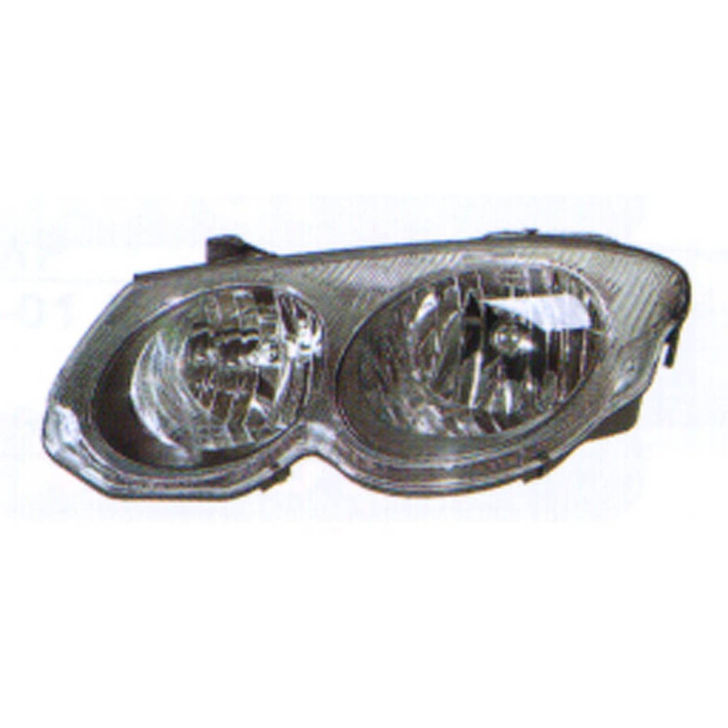 Headlight Assembly Composite Left w/o Headlamp Leveling for Chrysler 300M 1999–2004