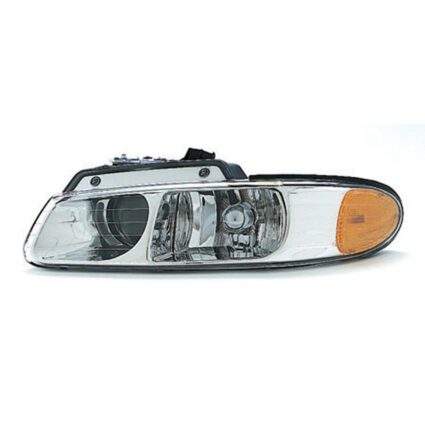 Headlight Assembly Composite Left w/Quad Headlamps for Dodge Caravan Chrysler Town & Country Plymouth Voyager