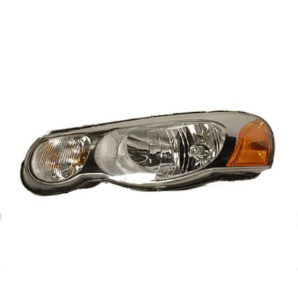 Headlight Assembly Composite Left w/o Headlamp Leveling for Chrysler Sebring 2004–2006
