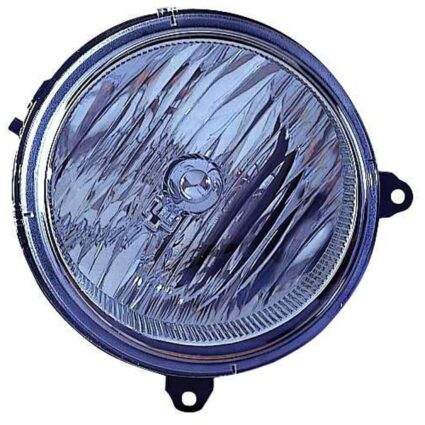 Headlight Assembly Composite Left w/o Socket or Bulb CAPA for Jeep Liberty 2005–2007