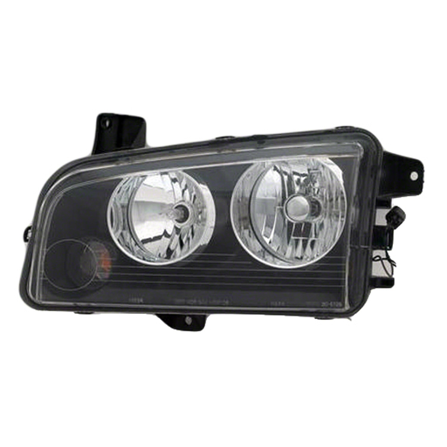 Headlight Assembly Composite Left Halogen To 11-8-06 for Dodge Charger 2006–2007