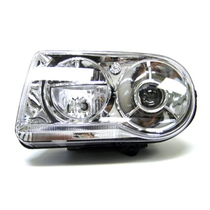 Headlight Assembly Composite Left Halogen w/Delay Option To 11-1-08 w/halogen for Chrysler 300 2005–2010