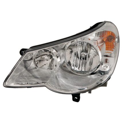 Headlight Assembly Composite Left Type 1 Lens/Housing CAPA for Chrysler Sebring 2007–2010