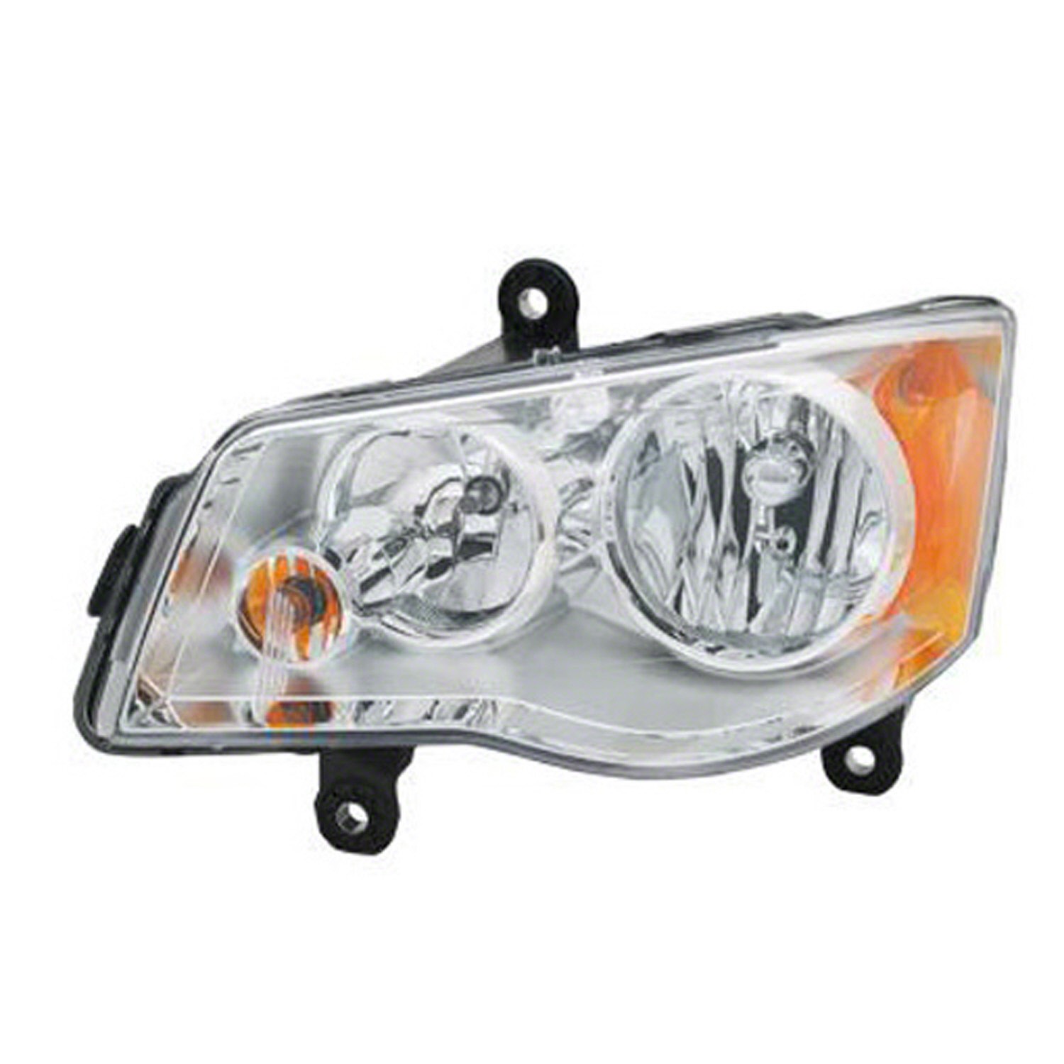 Headlight Assembly Composite Left Halogen for Chrysler Town & Country Dodge Grand Caravan