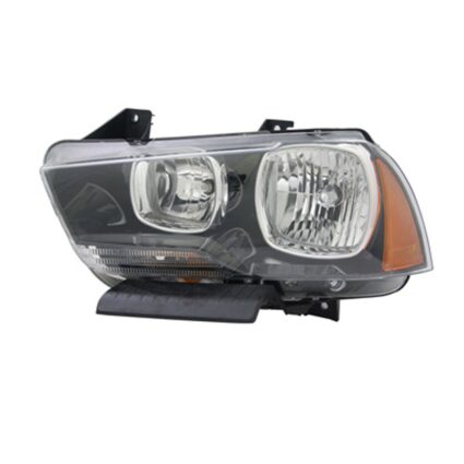 Headlight Assembly Composite Left Halogen for Dodge Charger 2011–2014